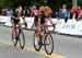 Denise Ramsden (Optum Pro Cycling p/b Kelly Benefits) leads Alison Jackson (Glotman Simpson Cycling) 		CREDITS:  		TITLE:  		COPYRIGHT:
